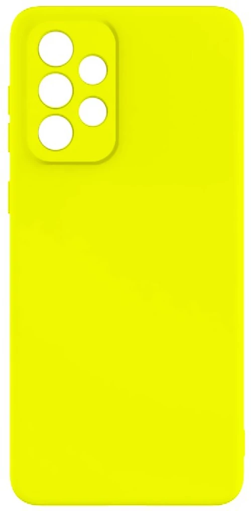 Θήκη σιλικόνης TPU Ultra Slim 0.3mm soft mat για Samsung Galaxy A33 5G - Fluo Κίτρινο