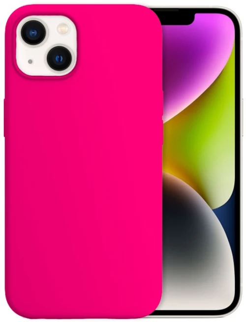 Θήκη Silky And Soft για Apple iPhone 14 - Φούξια