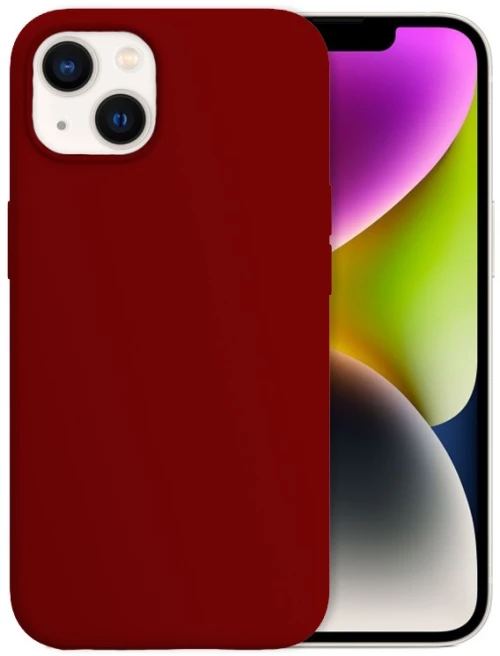 Θήκη Silky And Soft για Apple iPhone 14 Plus - Μπορντό