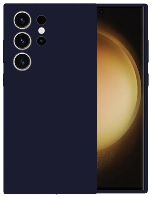 Θήκη Silky And Soft για Samsung Galaxy S23 Ultra 5G - Σκούρο Μπλε