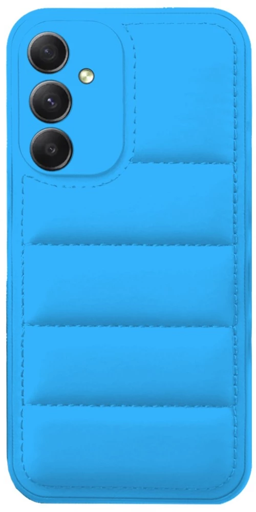 Θήκη Puffer για Samsung Galaxy A34 5G - Μπλε