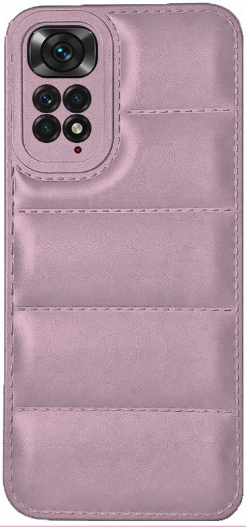 Θήκη Puffer για Xiaomi Redmi Note 11 / 11S - Ροζ Χρυσό