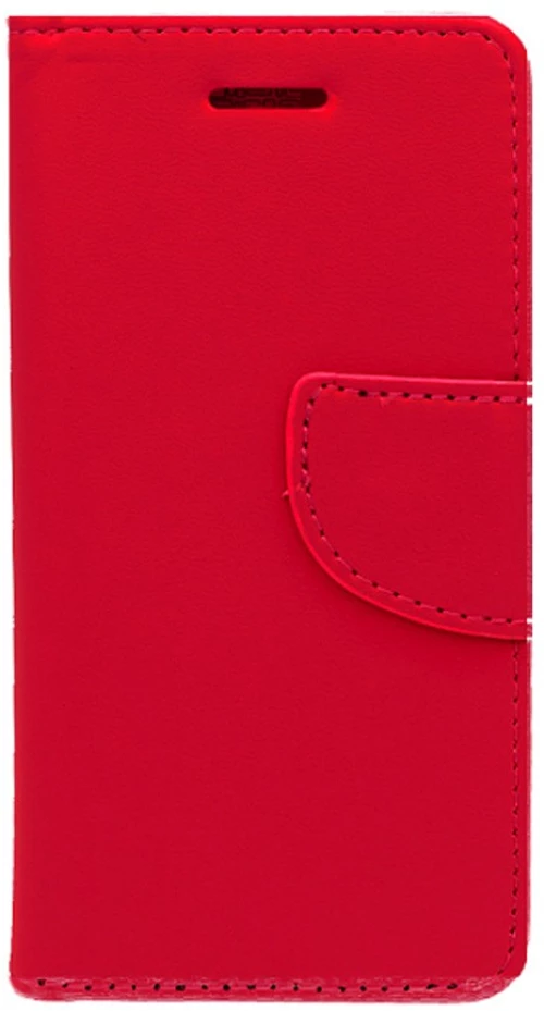 Θήκη flip με υποδοχή καρτών και δυνατότητα STAND για Xiaomi Redmi 12C - Κόκκινο