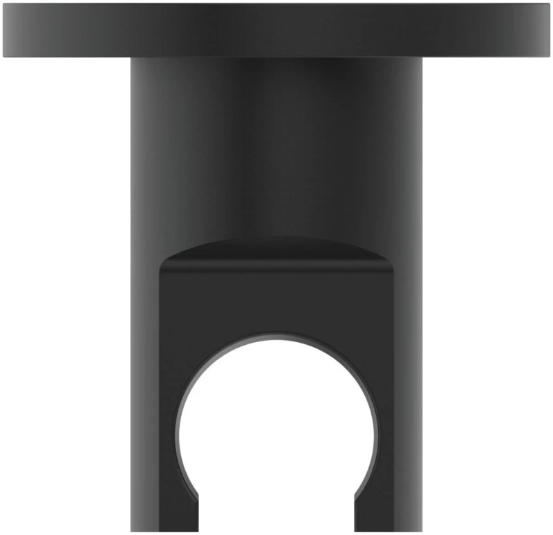 Παροχή υδροληψίας με στήριγμα Idealrain στρογγυλή Silk Black Ideal Standard