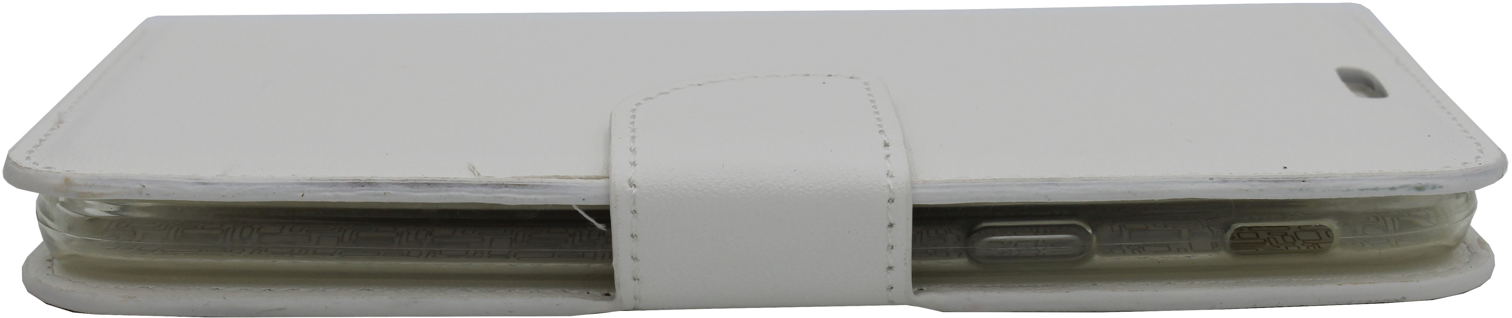 Θήκη flip με υποδοχή καρτών και δυνατότητα STAND για Samsung J5 2017 - λευκό