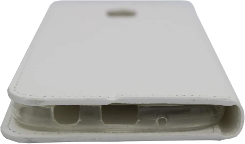Θήκη flip με υποδοχή καρτών και δυνατότητα STAND για Samsung J5 2017 - λευκό