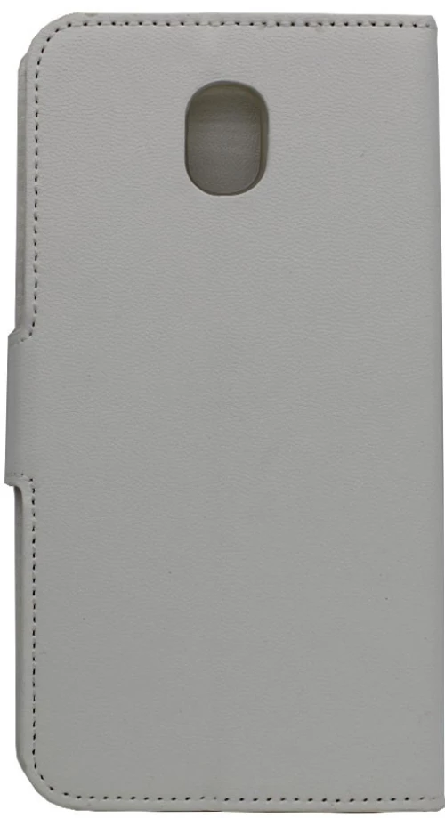 Θήκη flip με υποδοχή καρτών και δυνατότητα STAND για Samsung J5 2017 - λευκό