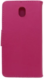 Θήκη flip με δυνατότητα STAND για Samsung J7 2017 - ροζ