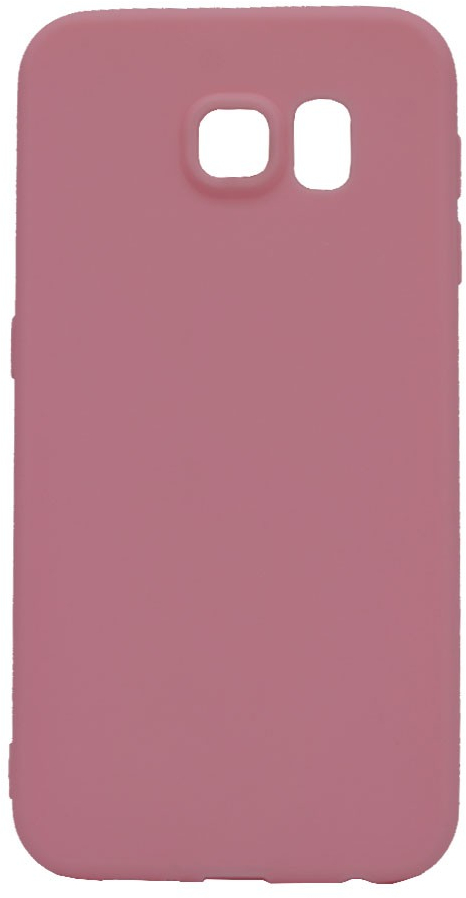 Θήκη σιλικόνης TPU Ultra Slim 0.3mm soft mat για Samsung Galaxy S6 - απαλό ροζ