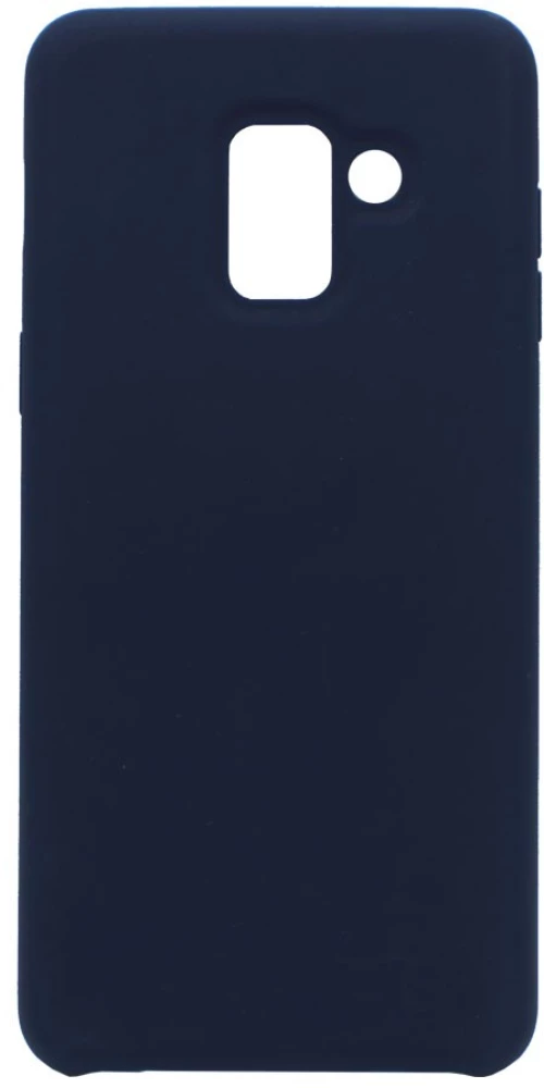 Θήκη Silky And Soft για Samsung A8 2018 - σκούρο μπλε