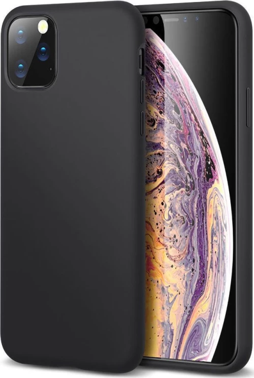 Θήκη Silky And Soft για iPhone 11 Pro Max - μαύρο