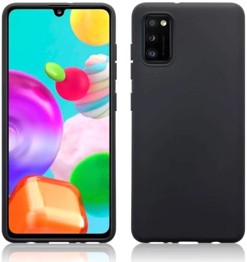 Θήκη Silky And Soft για Samsung A41 - μαύρο