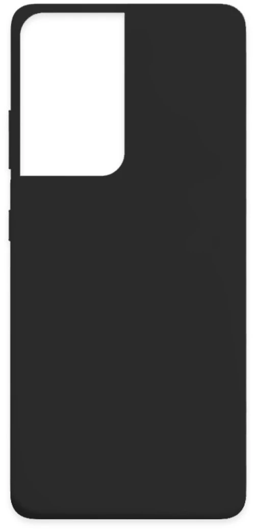 Θήκη σιλικόνης TPU Ultra Slim 0.3mm soft mat για Samsung Galaxy S21 Ultra - Μαύρο