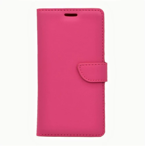 Θήκη flip με υποδοχή καρτών και δυνατότητα STAND για Samsung A40 - Φούξια