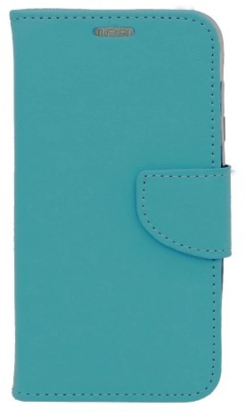 Θήκη flip με υποδοχή καρτών και δυνατότητα STAND για Samsung Galaxy S22 Plus 5G - Τιρκουάζ