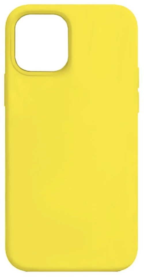 Θήκη σιλικόνης TPU Ultra Slim 0.3mm soft mat για Apple iPhone 13 Mini - Κίτρινο