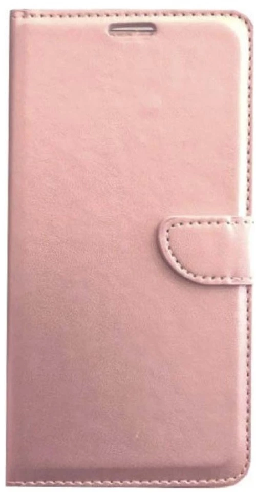 Θήκη flip με υποδοχή καρτών και δυνατότητα STAND για Huawei Nova 10 SE - Ροζ Χρυσό