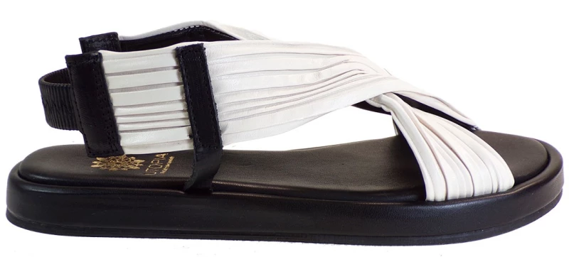 UTOPIA Γυναικεία Παπούτσια Πέδιλα U21-009 Off White utopia u21-009 off white