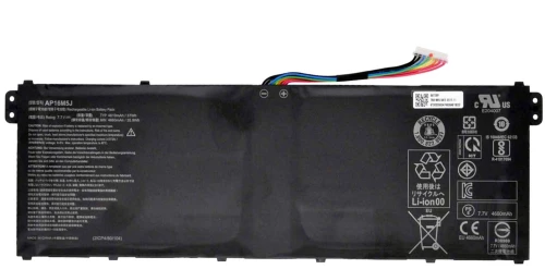 Μπαταρία για laptop Acer Aspire 3 A315-21 / Aspire 3 A315-51 / type AP16M5J and others 7.7V 4750mAh Li-Ion (N0A315)