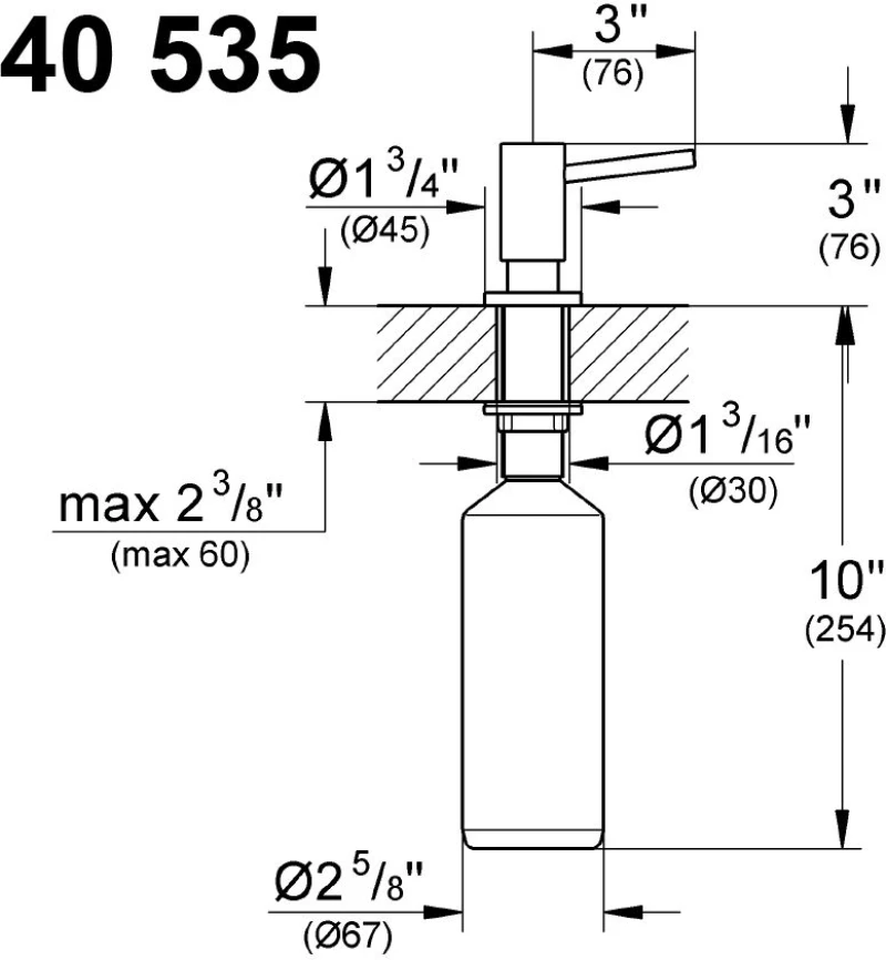 Dispenser Σαπουνιού Κουζίνας Grohe 40535DC0 Supersteel