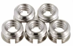 Manfrotto 148KN MN Adapter,Small 3/8 TO 1/4 Set of 5