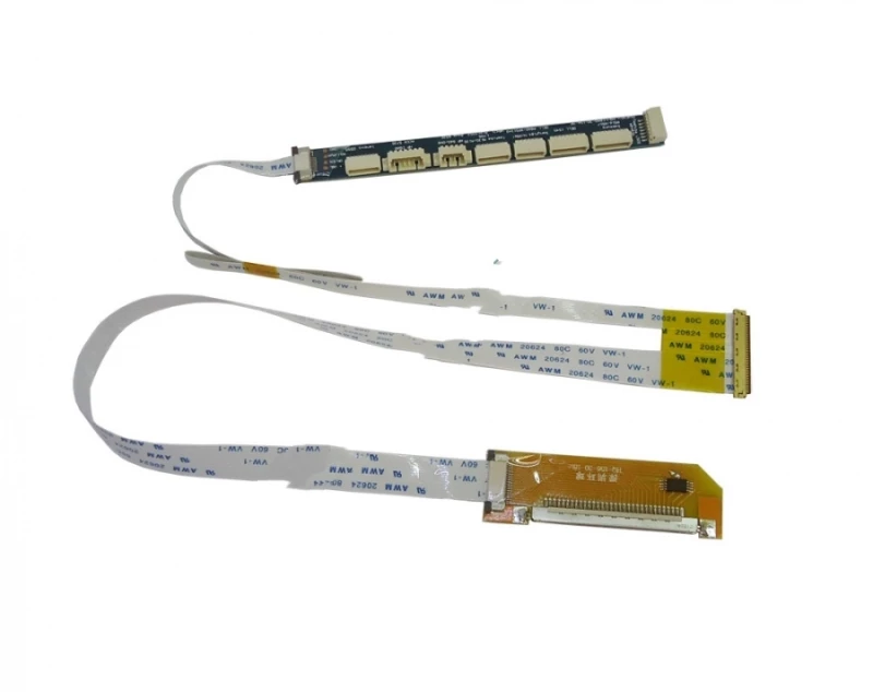 Screen CABLE 15.6" LED to Οθόνη Laptop Screen Converter Cable (40pin LED to 30pin CCFL) with EEPROM - 8 connectors
