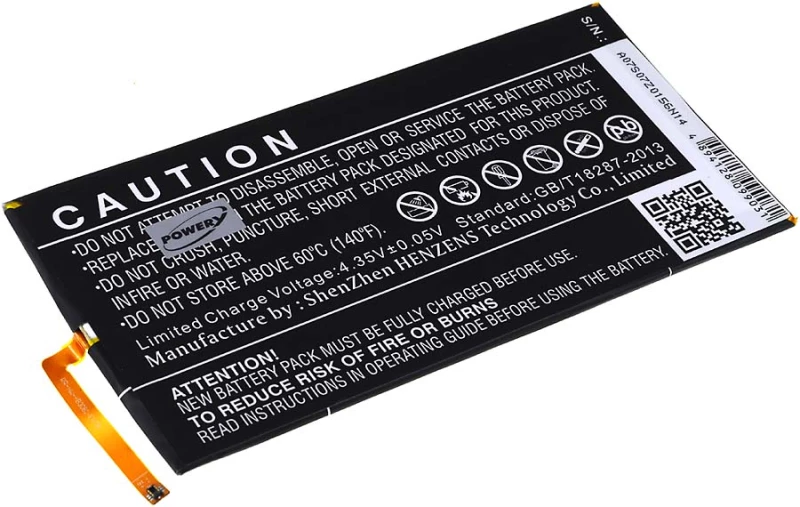 Μπαταρία για tablet Huawei S8-301L / type HB3080G1EBC 3,8V 4650mAh Li-Polymer (NT9S8)