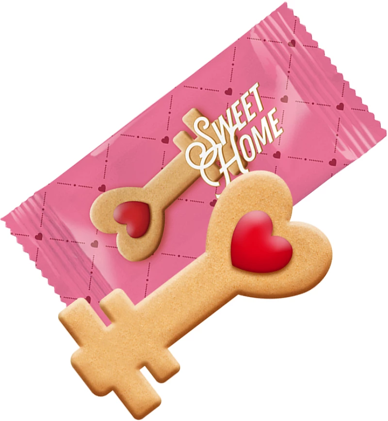 Μπισκότα Sweet Life Βανίλια Sweet Home 200 τεμάχια