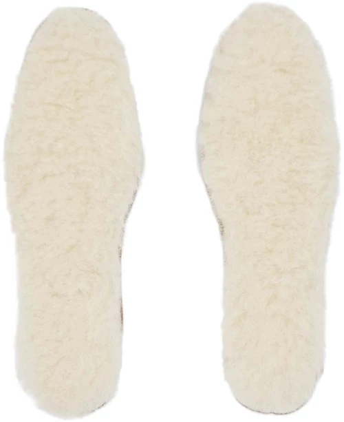 Ανδρικοί Γούνινοι πάτοι παπουτσιών Λευκό