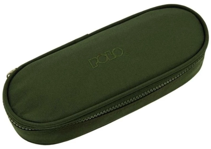 Κασετίνα με 1 Θήκη Polo Box 5x9x23cm Χακί 937003-6501