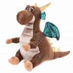 Λαμπάδα Dino 32cm (Kαφέ)