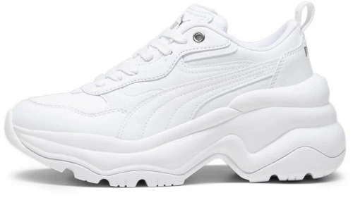 PUMA Cilia Wedge 393915-02 PUMA Λευκό