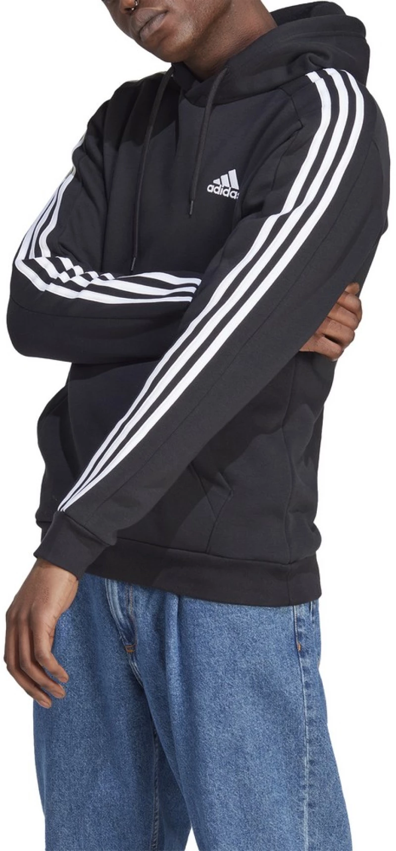 adidas M 3S FL HD IB4028 ADIDAS Μαύρο