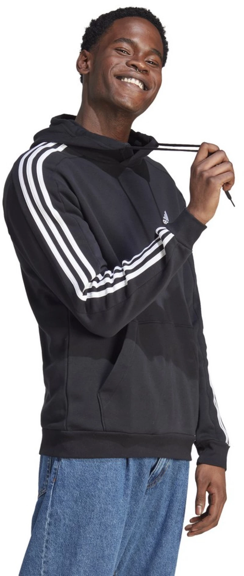 adidas M 3S FL HD IB4028 ADIDAS Μαύρο