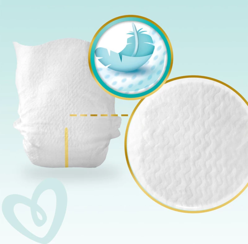 Pampers Premium Care Μέγεθος 3 [6-10kg] Monthly Pack 200 Πάνες