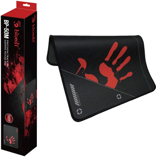 BLOODY GAMING MOUSE PAD BP-50M 350X280X3mm BLACK GR