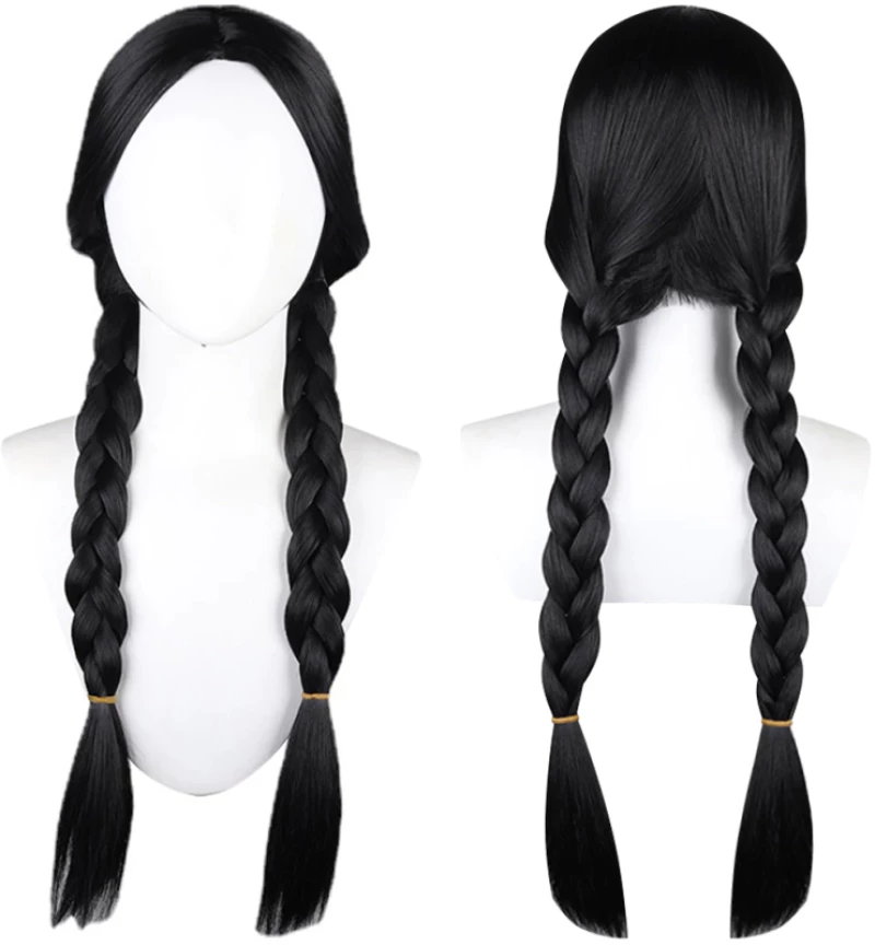 Αποκριάτικη Περούκα Wednesday Addams (Alice Party 68589)