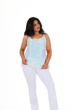 Lingerie Με Πούλιες Ιριδίζον - LIN165.WHITE