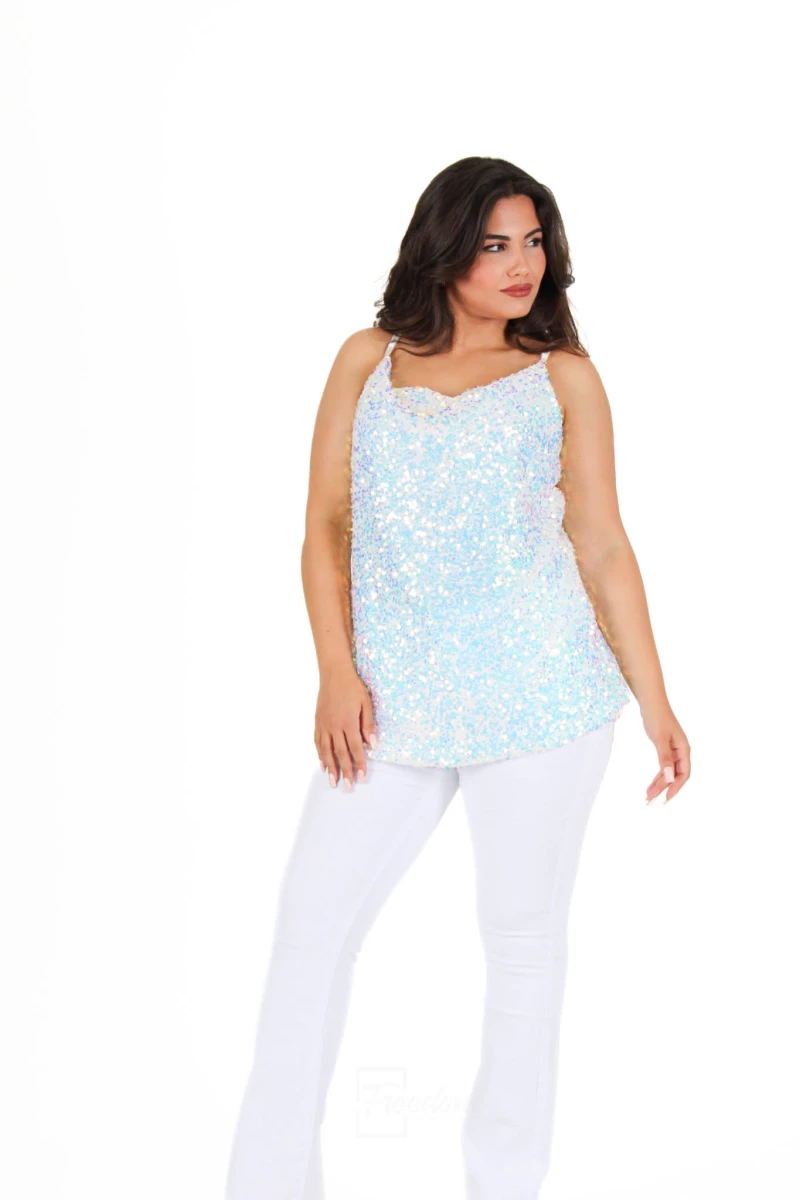 Lingerie Με Πούλιες Ιριδίζον - LIN165.WHITE