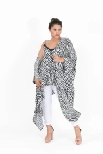 Top Lingerie Satin - LIN177.ZEBRA
