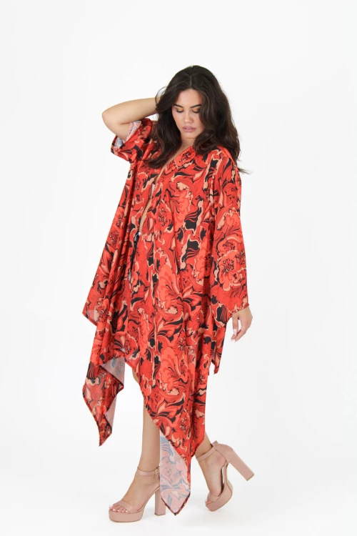 Τουνίκ Κρέπ Σατέν - TN192.ORANGE