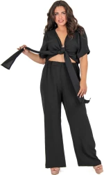 Παντελόνα Loose Fit SCR-PN966.BLACK