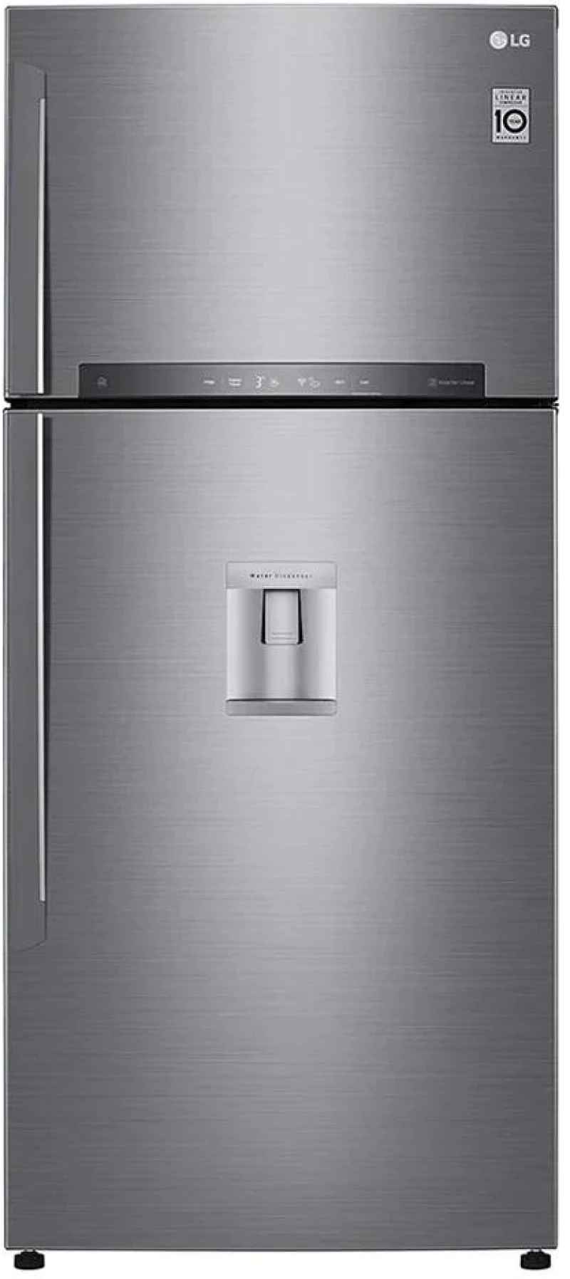 Ψυγείο Δίπορτο Ελεύθερο LG GTF916PZPYD Inox