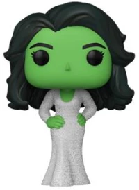 Funko Pop! Marvel: She-Hulk - She-Hulk (Glitter) #1127 Bobble-Head Vinyl Figure