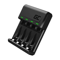 Φορτιστής Μπαταριών Green Cell GRADGC01 VitalCharger για AA/AAA με Micro USB και USB-C 0.5W/1.5V/1.2A