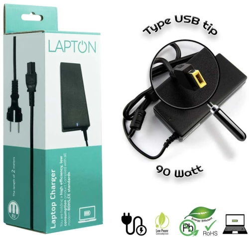 Τροφοδοτικό Για Lenovo Usb 90W