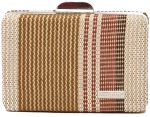 Ψάθινο τσαντάκι clutch -21896 - ΚΑΦΕ