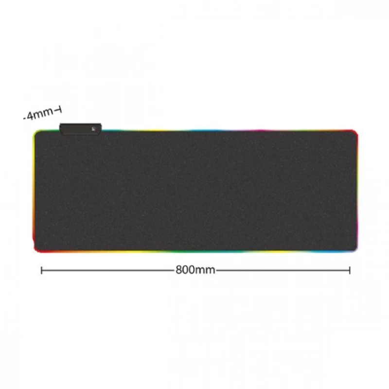 Αντιολισθητικό Αδιάβροχο Gaming Mouse Pad-K11 RGB-80x30x0.4cm
