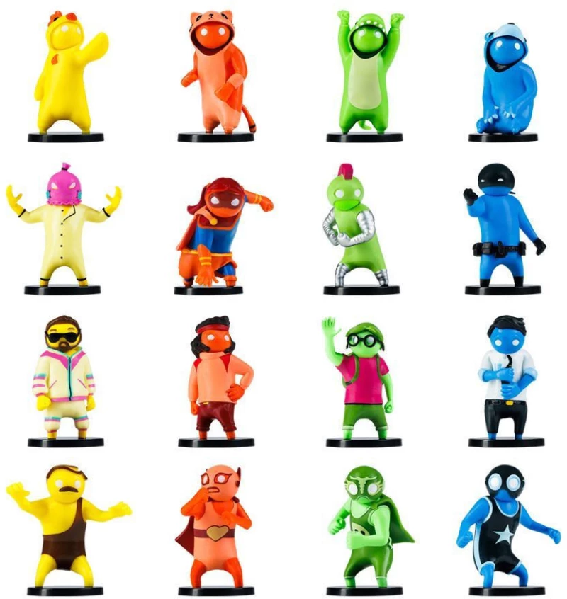 P.M.I. Gang Beasts Blindbox Collectible Figure - 1 Pack (S1) (Random) (GB2007)
