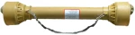 ΚΑΡΔΑΝΙΚΟΣ ΑΞΟΝΑΣ Φ30.2X80 (T5) L600mm ΜΕ ΚΑΛΥΜΜΑ